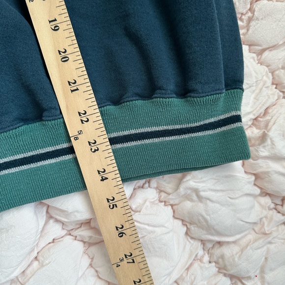 Vintage Champion Reverse Weave Blue Crewneck Women’s L Oversized USA Made - Picture 7 of 9